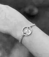 Celina Rupp Highland Cow Double Chain Bracelet - Sterling Silver