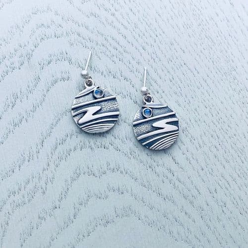 Celina Rupp Moonlit Shores Drop Earrings - Sterling Silver