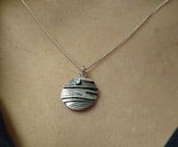 Celina Rupp Moonlit Shores Pendant & Chain - Sterling Silver