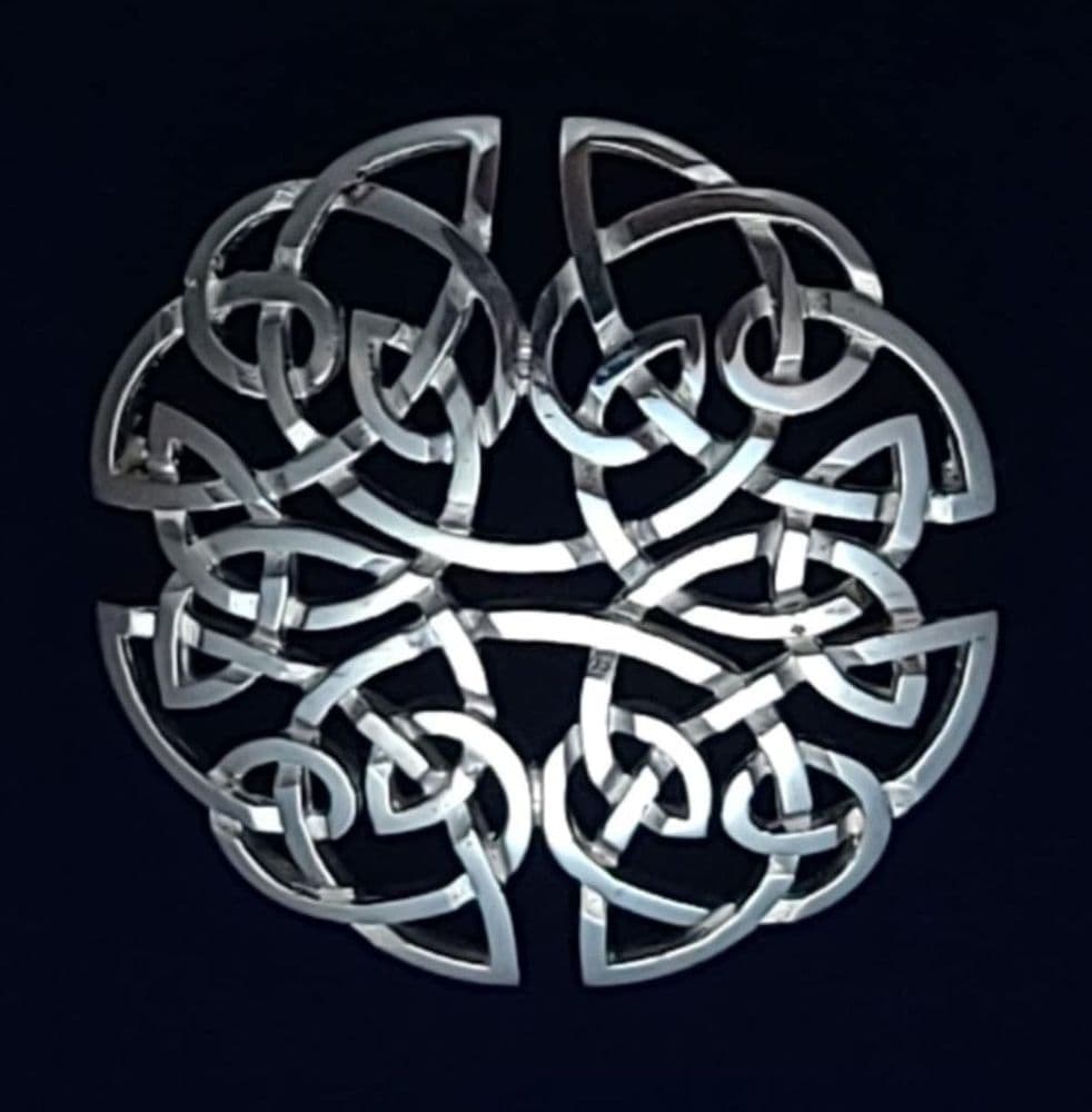 Mithril Large Celtic Brooch C54 - Sterling Silver