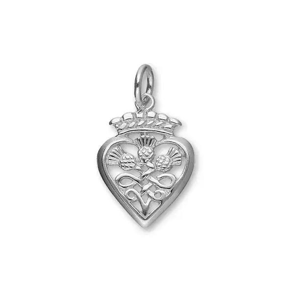 Ortak Luckenbooth Charm - Sterling Silver