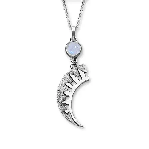 Ortak Solstice Silver Pendant with Moonstone