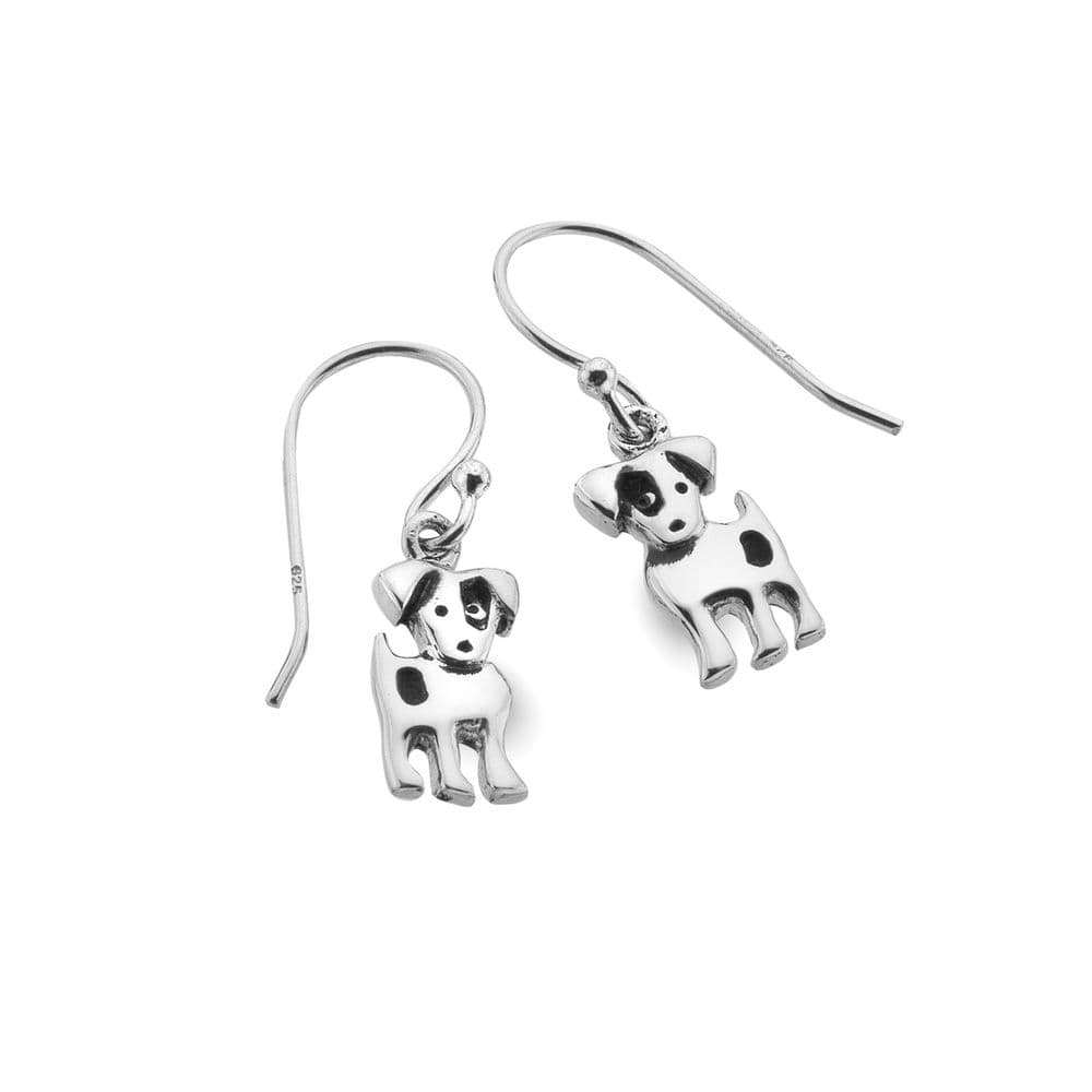 Sea Gems Origins Small Dog Earrings - Sterling Silver