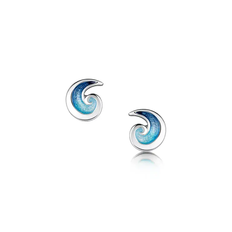 Sheila Fleet Breckon Small Stud Earrings -  Sterling Silver
