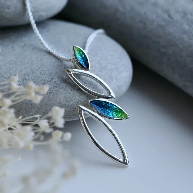 Sheila Fleet Seasons Pendant & Chain - Sterling Silver