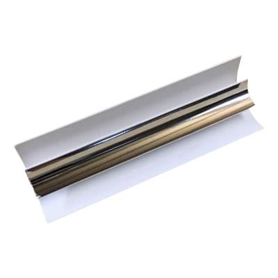 10mm Internal Corner Panel Trim Silver