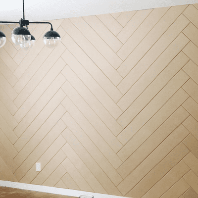 Herringbone Wall Panels