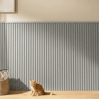 Slatted wall panelling kit 1.2m x 1.2m