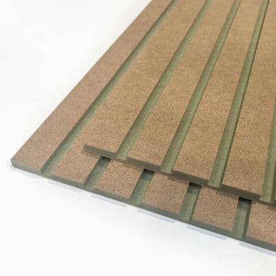 Slatted wall panelling kit 1.2m x 1.2m