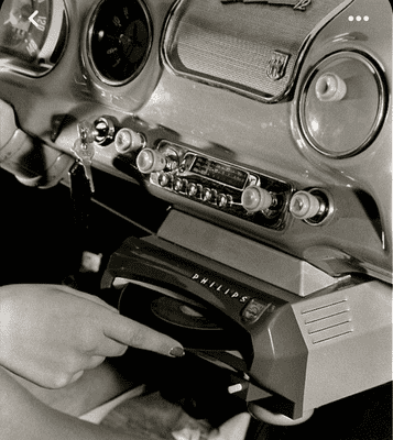 Philips Automignon Car Record Player