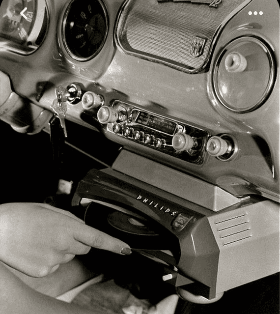 Philips Automignon Car Record Player