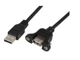 USB Pannel Mounting Socket