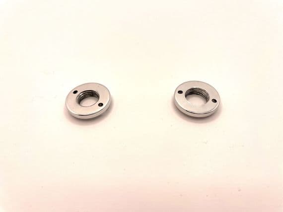 x2 Blaupunkt Polished Face Plate Nuts