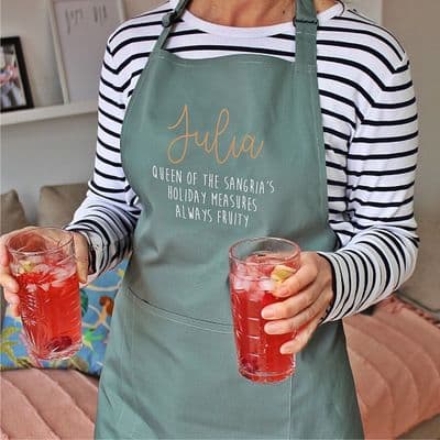Adults Personalised Name Apron