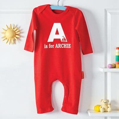 Alphabet Babygrow