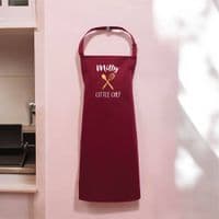 Children's Little Chef Big Chef Personalised Apron