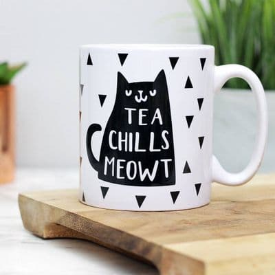 Coffee/ Tea Chills Meowt Mug