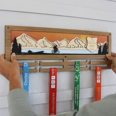 Cycling 3D Medal Hanger