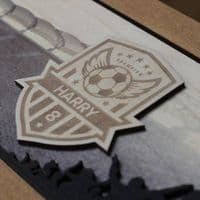 Football 3D Medal Hanger