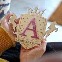 Horsey Bedroom Door Sign