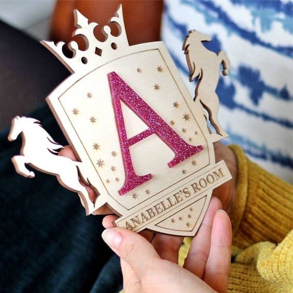 Horsey Bedroom Door Sign