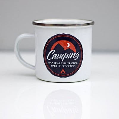 Hygiene Deficiency Camping Enamel Mug