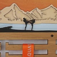 Kickboxing 3D Medal Hanger
