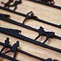 Kickboxing 3D Medal Hanger