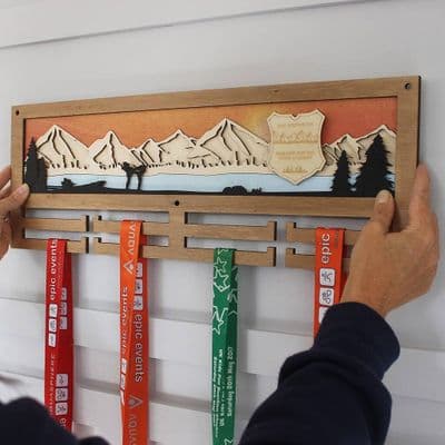 Kickboxing 3D Medal Hanger