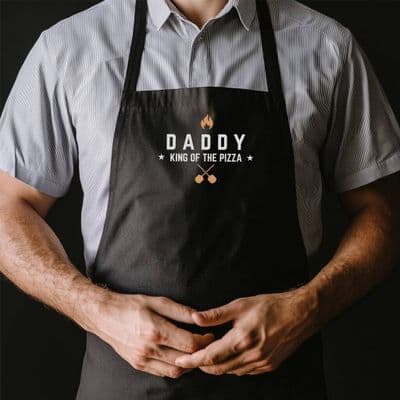 King Of The Pizza Personalised Apron
