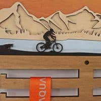 Mountain Bikers 3D Medal Hanger