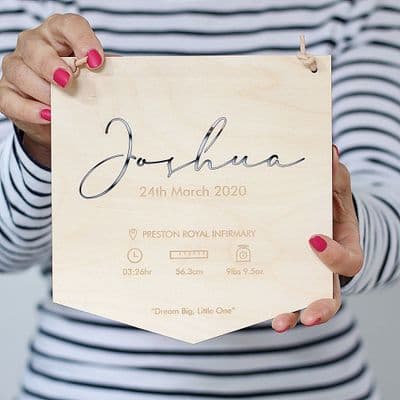 New Baby Wall Pendant