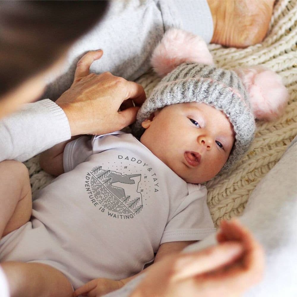 New Daddy Adventure Is Waiting Baby Vest