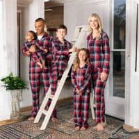 Personalised Baby Tartan Pyjama Romper