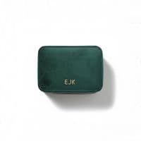 Personalised Brides Velvet Jewellery Box