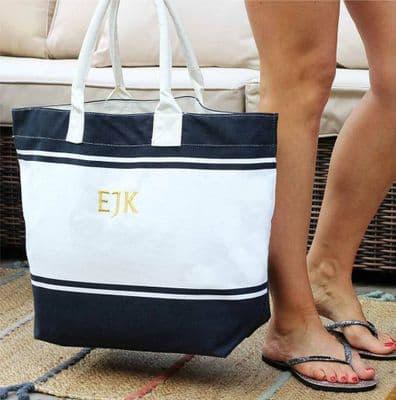 Personalised Canvas Deck Bag