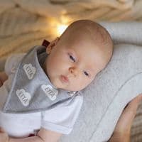 Personalised Cloud Bandana Bib