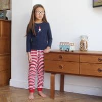 Personalised Embroidered Christmas Gonk Pyjamas