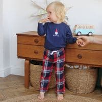 Personalised Embroidered Christmas Gonk Pyjamas