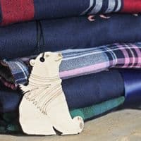 Personalised Embroidered Polar Bear Pyjamas