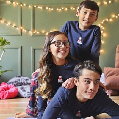 Personalised Embroidered Polar Bear Pyjamas