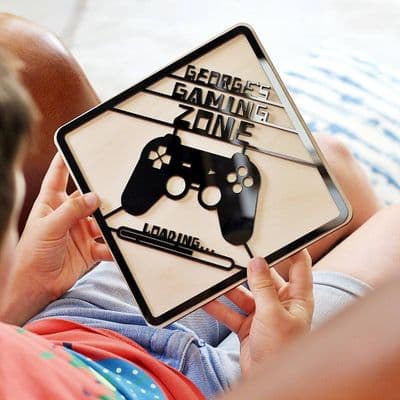 Personalised Gamer's Bedroom Sign