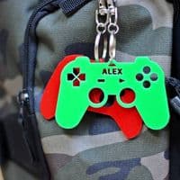 Personalised Gamers Keyring