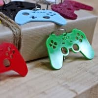 Personalised Gamers Keyring