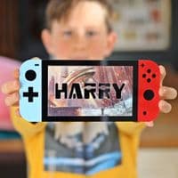 Personalised Gaming Console Bedroom Door Sign