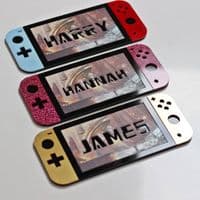 Personalised Gaming Console Bedroom Door Sign