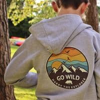 Personalised Go Wild And Explore Hoodie