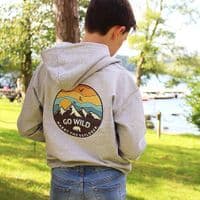 Personalised Go Wild And Explore Hoodie