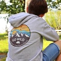 Personalised Go Wild And Explore Hoodie