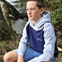 Personalised Go Wild And Explore Varsity Hoodie